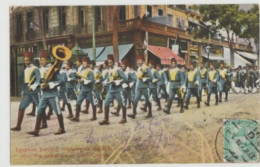 CPA- EGYPTIEN SOLDIERS RETURN TO BARRACKS AFTER THE DEPARTURE OF LORD CROMER -Circulée-1910-pour La France- TBE- - Autres & Non Classés