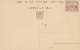 Vatikan: Ganzsache - Poste Vatican - Sonstige & Ohne Zuordnung