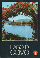 CARTOLINA ITALIA 1989 LAGO DI COMO SALUTI VEDUTA Italy Postcard ITALIEN Ansichtskarten - Como