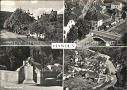 72574538 Vianden Schloss Maison Monument Victor Hugo Panorama - Sonstige & Ohne Zuordnung