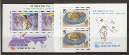 1988 MNH South Korea Mi Block 544-45 Postfris** - Corée Du Sud