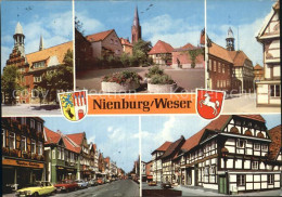 72574401 Nienburg Weser Fachwerkhaeuser Ansichten Nienburg (Weser) - Nienburg