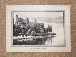Rapperswil Nel 1897 Museo Nazionale Polacco Svizzera - Ante 1900