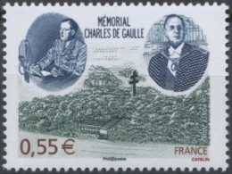 2008 - 4243 - Mémorial De Charles De Gaulle à Colombey-les-Deux-Eglises - Unused Stamps