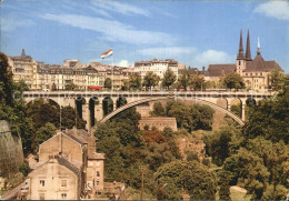 72574352 LUXEMBOURG__Luxemburg Pont Adolphe Kathedrale Tal Petrusse - Autres & Non Classés