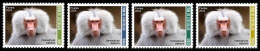 MALI 2024 SET 4V - MONKEY MONKEYS APES APE BABOON BABOONS SINGE SINGES PRIMATES AFFEN- MNH - Scimmie