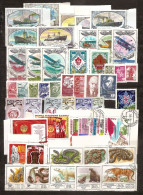 RUSSIA USSR 1977●Collection Of Used Stamps Of Second Half Year (without Olympics)●Mi 4614-4685 CTO - Verzamelingen (zonder Album)