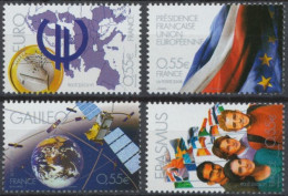 2008 - 4245 à 4248 - Grands Projets Européens - Unused Stamps