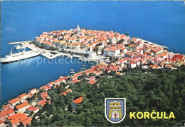 72574218 Korcula Luftaufnahme Croatia - Kroatien