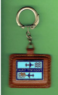 PORTE CLEFS EMAIL COMPAGNIE AIR TRANSPORT 4 RUE DE SURENE PARIS 8 AVION AVIATION - Pubblicità