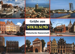 72574055 Stralsund Mecklenburg Vorpommern Historische Hansestadt Hafen Dom Stadt - Stralsund