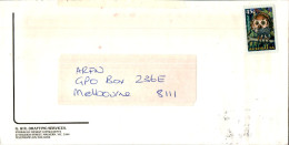 Australia Cover Owl G&R Drafting Sevices  To Melbourne - Brieven En Documenten