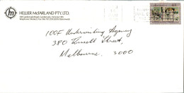 Australia Cover Turner Hellier McFArland Elsternwick  To Melbourne - Lettres & Documents