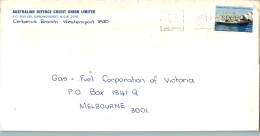 Australia Cover HMY Britannia Australian Defence Credit Union  To Melbourne - Lettres & Documents