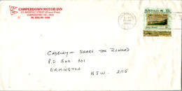 Australia Cover Camperdown Motor Inn To Ermington - Cartas & Documentos