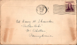 US Cover 3c Oblethorpe Chicago 1935 For Penn - Covers & Documents