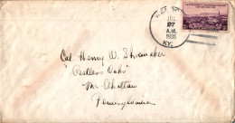 US Cover California Pacific Exposition Wendover 1935 For Pa - Lettres & Documents