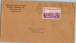 US Cover Exposition San Diego Stanley Gibbons New York City Hall Annex 1926 - Brieven En Documenten