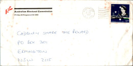 Australia Cover Joint Issue Australian Electroral Commission Kingswood To Ermington - Lettres & Documents
