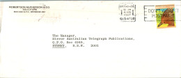 Australia Cover Robertson McPherson Bisbane To Sydney - Cartas & Documentos