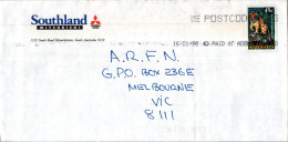 Australia Cover Spotted Tail Quoll Southland Mitsubishi To Mebourn - Lettres & Documents
