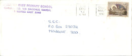 Australia Cover Angel Balliang East Primary School  To Melbourne - Lettres & Documents