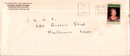 Australia Cover Queen Elizabeth Akehurst Friend & Allaway Barristers & Solicitors To Melbourne - Briefe U. Dokumente