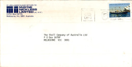 Australia Cover HMY Britannia Mayne Nickless  To Melbourne - Briefe U. Dokumente