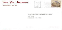 Australia Cover Angel TV Antennas To Melbourne - Lettres & Documents