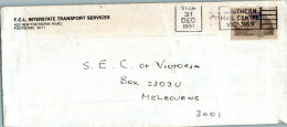 Australia Cover Siege Of Tobruk 1991 Australian National University To Sydney Militaria - Cartas & Documentos