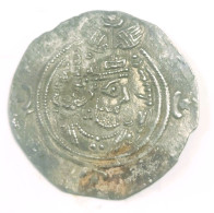 SASANIAN KINGS. Khosrau II. 591-628 AD. AR Silver Drachm Year 32 Mint BN - Oosterse Kunst