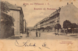 Haut Rhin, Mulhouse, Gruss Aus Mulhausen, Faubourg De Colmar - Mulhouse