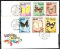 783  Butterflies - Papillons -  1993 FDC -  Cb - 3,85 - Farfalle