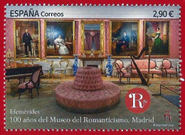 España. Spain. 2024. Efemérides. 100 Años Del Museo Del Romanticismo. Madrid - Ongebruikt
