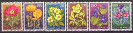 Yugoslavia 1969 -Flowers - Flora - Mi 1330-1335 - MNH**VF - Unused Stamps