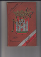 MONS 1894 - Guide Du Touriste - G. Decamps (Janssens Editeur) - Hyon, Havré, Ciply, Mesvin, Boussu, Jemappes, Ghlin - Belgique