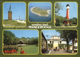 72573526 Wangerooge Nordseebad LeuchtturmLuftaufnahme Cafe Ridding Park Panorama - Wangerooge