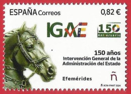 España. Spain. 2024. Efemérides. 150 Años Intervencion General De La Admon. Del Estado (IGAE) - Unused Stamps
