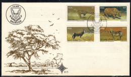 Südafrika 500-503 Brief FDC Geschützte Wildtiere 1976 - Cartas & Documentos