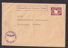 Besetzung Polen Generalgouvernement Brief EF 24 Gr Biala N. Münster Westfalen - Other & Unclassified
