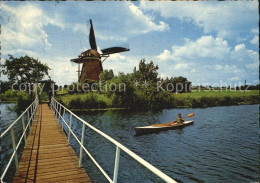 72573462 Kinderdijk Muehle Boot Kinderdijk - Sonstige & Ohne Zuordnung