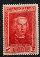 ED. 561H (*) , DESCUBRIMIENTO DE AMÉRICA  , SELLO HABILITADO ( C.U.P.P. ) - Unused Stamps