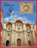 España. Spain. 2024. HB. Efemérides. V Centenario Catedral De Granada - Unused Stamps