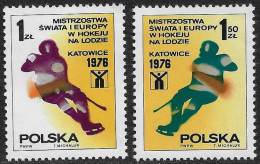 Polonia  1976 2272-73   ** - Unused Stamps