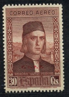 ED. 553H (*) , DESCUBRIMIENTO DE AMÉRICA  , SELLO HABILITADO ( C.U.P.P. ) - Unused Stamps