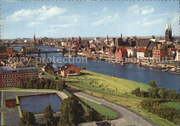 72573300 Bremen Weser Und Stadtansicht Arbergen - Bremen