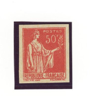 Type Paix 50 C Rouge YT 283v Faux De Samoreau Non Dentelé. Voir Le Scan. Cote YT : 90 €, Maury : 100 €. - Unused Stamps