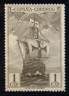 ED. 531H (*) , DESCUBRIMIENTO DE AMÉRICA  , SELLO HABILITADO ( C.U.P.P. ) - Unused Stamps