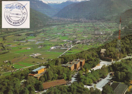 AK  "Caserma Monte Ceneri"  (Kasernenstempel)       Ca. 1980 - Storia Postale