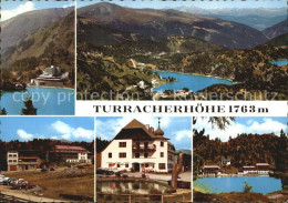 72572746 Turracher Hoehe Ferienhotel Hochschobe Fliegeraufnahme Pension Ski Sepp - Autres & Non Classés